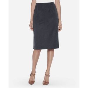 NWT Pendleton Refined Essentials Gray Pencil Skirt- 100% Wool